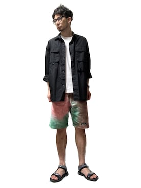 モミヒゲさん（メンズ・175cm）の夏コーディネート