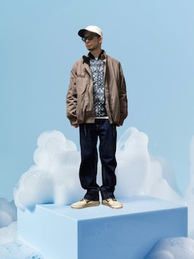 モミヒゲさん(メンズ・175cm)の冬コーディネート