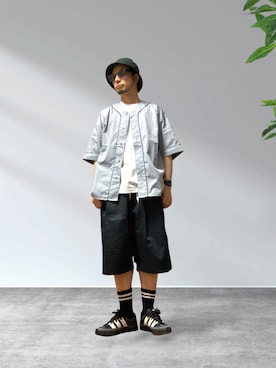 モミヒゲさん（メンズ・175cm）の夏コーディネート