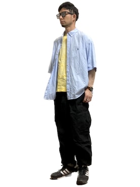 モミヒゲさん(メンズ・175cm)の春コーディネート