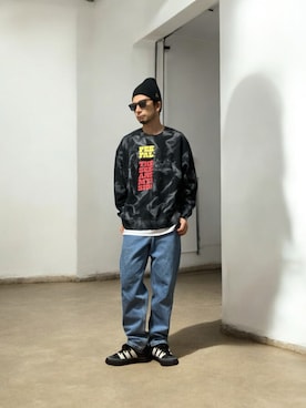 「アイテム（ベースメイク）」を使った、モミヒゲさん（メンズ・175cm）の秋コーディネート