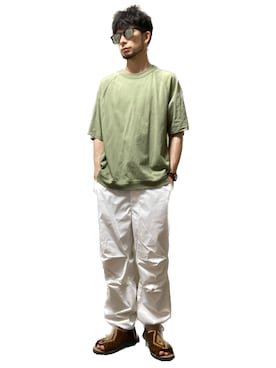 モミヒゲさん（メンズ・175cm）の夏コーディネート