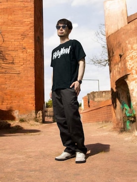 「Reebok(リーボック)のアイテム」を使った、モミヒゲさん(メンズ・175cm)の夏コーディネート