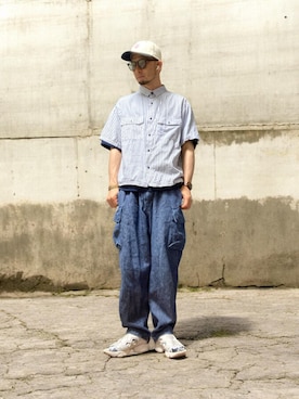 モミヒゲさん(メンズ・175cm)の夏コーディネート