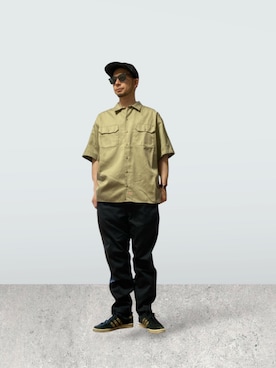 モミヒゲさん（メンズ・175cm）の春コーディネート