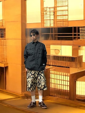 「アイテム（その他）」を使った、モミヒゲさん（メンズ・175cm）の秋コーディネート