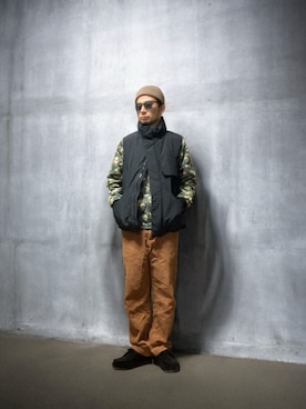 モミヒゲさん（メンズ・175cm）の冬コーディネート