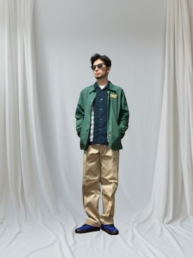 「VANS(バンズ)のアイテム」を使った、モミヒゲさん(メンズ・175cm)の春コーディネート