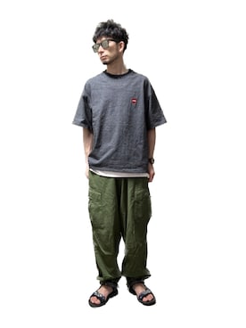 モミヒゲさん（メンズ・175cm）の夏コーディネート