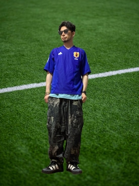モミヒゲさん（メンズ・175cm）の夏コーディネート