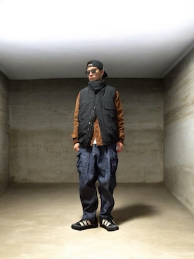 「アイテム（その他）」を使った、モミヒゲさん（メンズ・175cm）の冬コーディネート