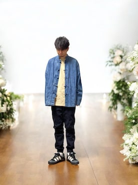 モミヒゲさんの（adidas | アディダス）を使ったコーディネート