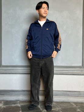「ベッケンバウアー」｜「アイテム（ナイロンジャケット）」を使った、igさん（メンズ・170cm）の秋コーディネート