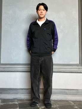 「ベッケンバウアー」｜「アイテム（ジャージ）」を使った、igさん（メンズ・170cm）の秋コーディネート