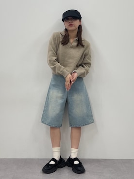 「TTOL（トール）のアイテム」を使った、KAYAさん（レディース・153cm）の春コーディネート