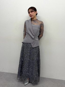 「Callarus（カラルス）のアイテム」を使った、KAYAさん（レディース・153cm）の夏コーディネート