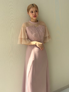 「お呼ばれ」｜KAYAさん（レディース・153cm）の夏コーディネート