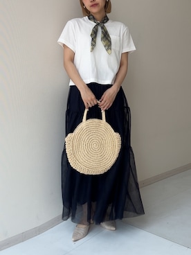 「レギュラー」｜KAYAさん（レディース・153cm）の夏コーディネート
