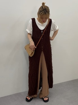 「レギュラー」｜KAYAさん（レディース・153cm）の夏コーディネート