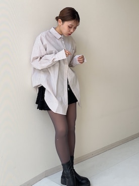 「TTOL（トール）のアイテム」を使った、KAYAさん（レディース・153cm）の春コーディネート