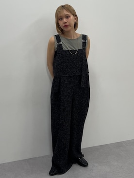 「Soiunique（スワユニーク）のアイテム（トップス）」を使った、KAYAさん（レディース・153cm）の夏コーディネート
