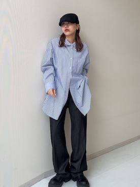 「TTOL（トール）のアイテム」を使った、KAYAさん（レディース・153cm）の春コーディネート