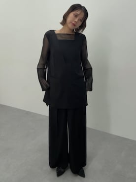 「nissen（ニッセン）のアイテム」を使った、KAYAさん（レディース・153cm）の春コーディネート