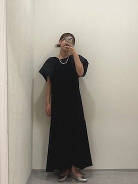 「レギュラー」｜「アイテム（アクセサリー）」を使った、KAYAさん（レディース・153cm）の夏コーディネート