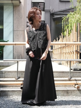 「Callarus（カラルス）のアイテム」を使った、KAYAさん（レディース・153cm）の夏コーディネート