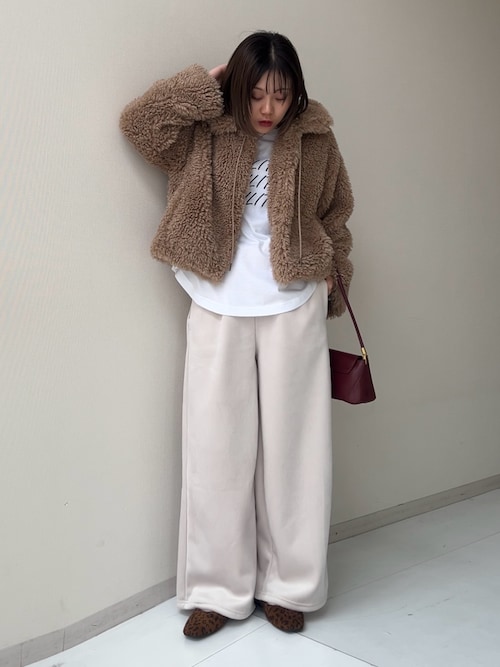 小さいサイズ ショート丈ボアジャケット 低身長さん・小柄女性(その他 小さいサイズ ショート丈ボアジャケット 低身長さん・小柄女性(その他