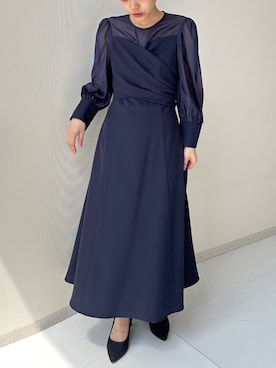「アイテム（フォーマルスーツ/小物）」を使った、KAYAさん（レディース・153cm）の秋コーディネート