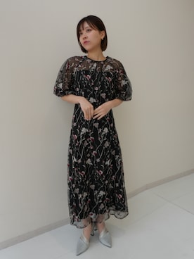 「スタッフ」｜KAYAさん（レディース・153cm）の冬コーディネート