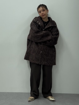 「nissen（ニッセン）のアイテム」を使った、KAYAさん（レディース・153cm）の秋コーディネート