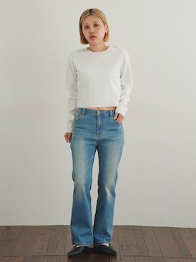 「TTOL（トール）のアイテム」を使った、KAYAさん（レディース・153cm）の春コーディネート