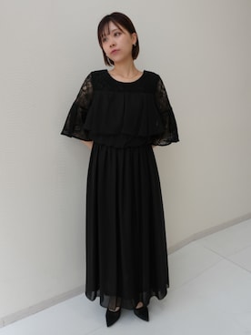 「スタッフ」｜KAYAさん（レディース・153cm）の冬コーディネート