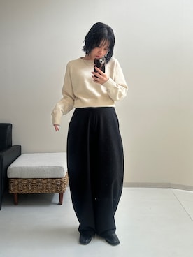 「nissen（ニッセン）のアイテム」を使った、KAYAさん（レディース・153cm）の秋コーディネート