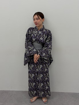 「Callarus（カラルス）のアイテム」を使った、KAYAさん（レディース・153cm）の夏コーディネート