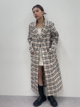 「TTOL（トール）のアイテム」を使った、KAYAさん（レディース・153cm）の春コーディネート