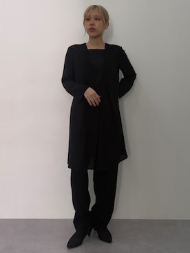 「アイテム（フォーマルスーツ/小物）」を使った、KAYAさん（レディース・153cm）の秋コーディネート