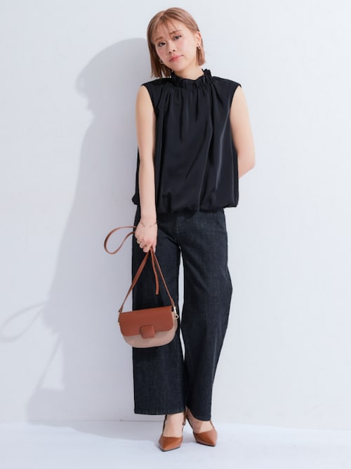 新品】☆KEINA RITA☆ケイナリタ☆バルーン☆トップス☆ネイビー