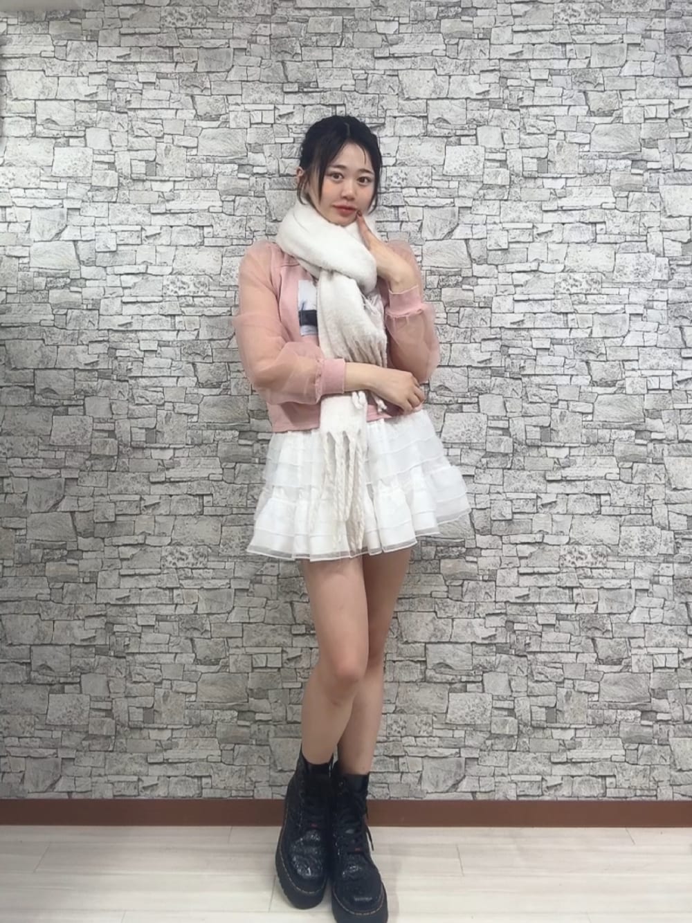 ひびきゅん🍅【骨格ナチュラル】さんの（SHEIN）を使ったコーディネートの1枚目の写真
