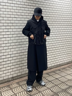 「ANDERSSON BELL（アンダースンベル）のアイテム」を使った、PAKUさん（メンズ・173cm）の冬コーディネート