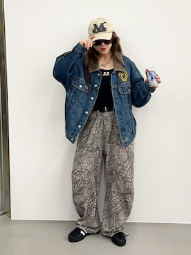 「アイテム（その他アウター）」を使った、senaさん（レディース・158cm）の秋コーディネート
