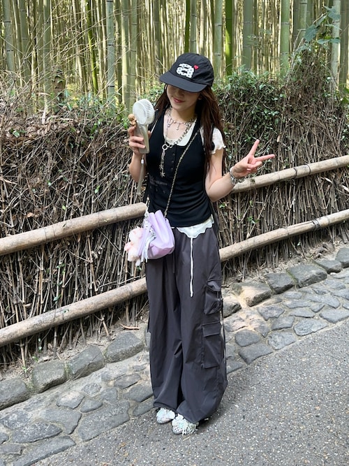 aeae キャップ 帽子 レディース DOT SMALL LETTER NYLON CAP