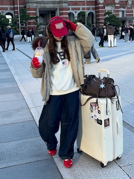 senaさん（レディース・158cm）の冬コーディネート