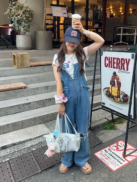 「Vipoa（ヴィポア）のアイテム」を使った、senaさん（レディース・158cm）の夏コーディネート