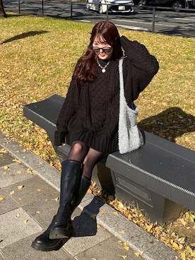 senaさん(レディース・158cm)の冬コーディネート