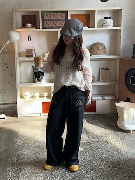 「SONA（ソナ）のアイテム」を使った、senaさん（レディース・158cm）の春コーディネート