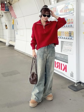 「アイテム（ハンドバッグ）」を使った、senaさん（レディース・158cm）の夏コーディネート