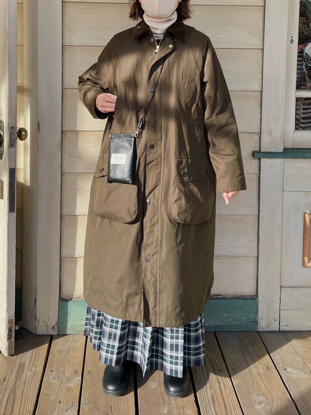 Barbour journal standard 別注　ロングコート Barbour ネイビー ロングコート ジャーナルスタンダード別注 Barbour